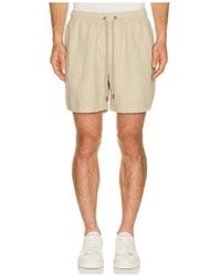 Onia - Air Linen Pull On Short 6 - Lyst
