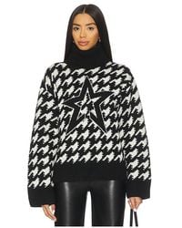Perfect Moment - Chunky Houndstooth Wool Sweater - Lyst