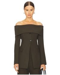 Line & Dot - Marilla Off Shoulder Top - Lyst