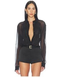Sans Faff - Chelsea Silk Lace Blouse - Lyst