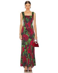 Alice + Olivia - Alice + Olivia Alice + olivia vestido descubierto arza - Lyst