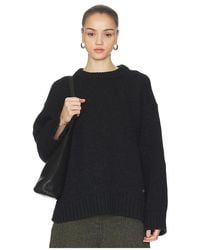 Ganni - Chunky Wool Mix Sweater - Lyst