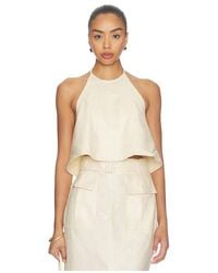 Matthew Bruch - Tie Halter Top - Lyst