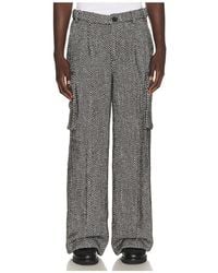 KROST - Eco Herringbone Cargo Pant - Lyst