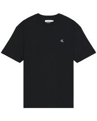 Calvin Klein - Short Sleeve Relaxed Archive Logo Tee - Lyst