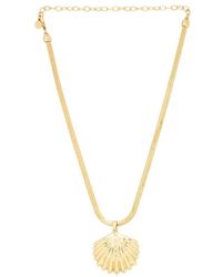 Ettika - Herringbone Shell Necklace - Lyst