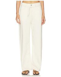 DL1961 - Casie Aura Mid Rise Relaxed Wide Leg Jeans - Lyst