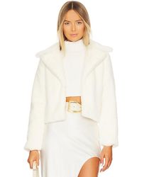MORE TO COME - Payton Faux Fur Jacket - Lyst