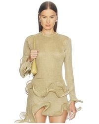 Sid Neigum - Wave Sleeve Bamboo Top - Lyst