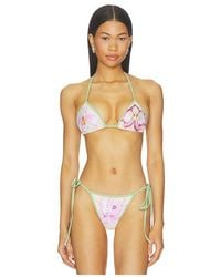 Juliet Johnstone - The Bailey String Bikini Top - Lyst