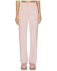 Barefoot Dreams - Cozychic Ultra Lite Textured Hem Rib Pant - Lyst