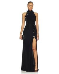 SAU LEE - Ariana Velvet Gown - Lyst