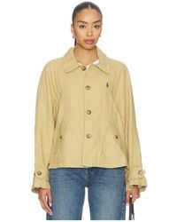 Polo Ralph Lauren - Linen Windbreaker Jacket - Lyst