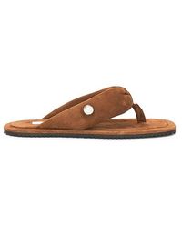 The Attico - Indie Flat Thong Sandal - Lyst