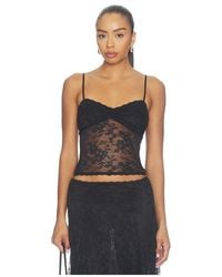 MAJORELLE - Mira Lace Tank - Lyst