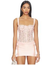 Lovers + Friends - Hilly Top En Color Rose Talla (También En M, S, Xl, Xs, Xxs) - Lyst