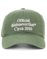 thisisneverthat - Times Cap - Lyst