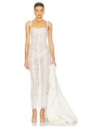 Helsa - Kleid The Lace Column - Lyst