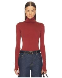 Commando - Prima Ballet Turtleneck Bodysuit - Lyst