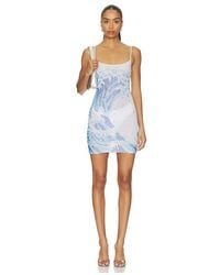Leslie Amon - Surf Sequin Mini Dress - Lyst