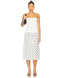 WeWoreWhat - X Revolve Ribbed Cotton Midi Dress - Lyst