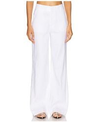 FAVORITE DAUGHTER - The Jones Linen Wide Leg Pant - Lyst
