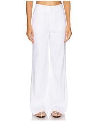FAVORITE DAUGHTER - The Jones Linen Wide Leg Pant - Lyst