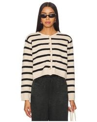 Line & Dot - Benni Stripe Cardigan - Lyst