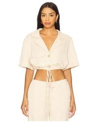 SNDY'S - X Revolve Emilie Cargo Top - Lyst