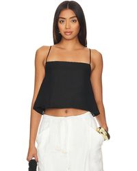 Onia - Air Linen Square Neck Tank - Lyst