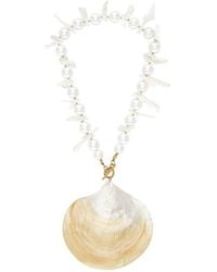 Lovers + Friends - Casey Shell Necklace - Lyst