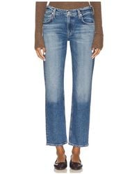 Citizens of Humanity - Anissa Low Rise Straight Jeans - Lyst