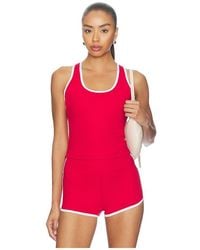 Year Of Ours - Sport Cut Out Back Tank Top - Lyst