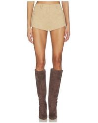 Bardot - Jayla Faux Leather Short - Lyst
