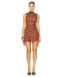 h:ours - Amari Mini Dress - Lyst