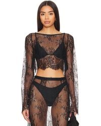 House of Harlow 1960 - X Revolve Dionne Lace Blouse - Lyst