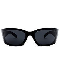 Prada - Wrap Sunglasses - Lyst