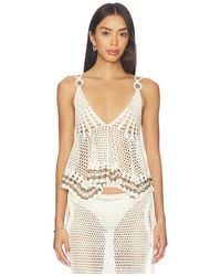 MY BEACHY SIDE - Tula Hand-Crocheted Top - Lyst