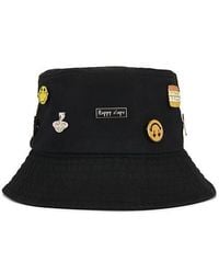 Happy Caps - Pin Bucket Hat - Lyst