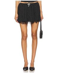Aniye By - Minifalda Lily En Color Negro Talla En - Lyst