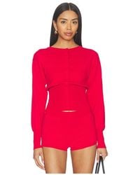 superdown - Jayella Knit Top - Lyst