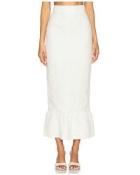 Posse - Matilda Column Skirt - Lyst