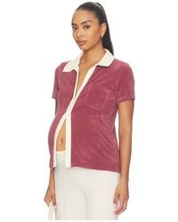 HATCH - The Layla Polo Top - Lyst