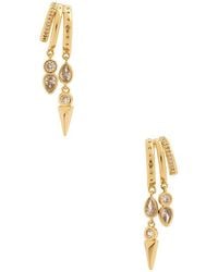 Ettika - Royal Crystal Drop Earrings - Lyst