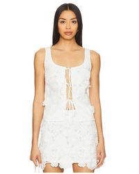 Tularosa - Mattie Top En Color Blanco Talla (También En Xxs, Xs, S, M, Xl) - Lyst