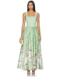 Alice + Olivia - Guinevere Bustier Maxi Dress - Lyst