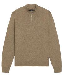 Theory - Pullover Mit Troyer-Kragen Hilles - Lyst