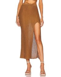 Michael Costello - X Revolve Sylvan Maxi Skirt - Lyst