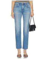 Moussy - Groveland Slim Straight Leg Jeans - Lyst