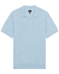 Good Man Brand - Short Sleeve Sweater Polo - Lyst